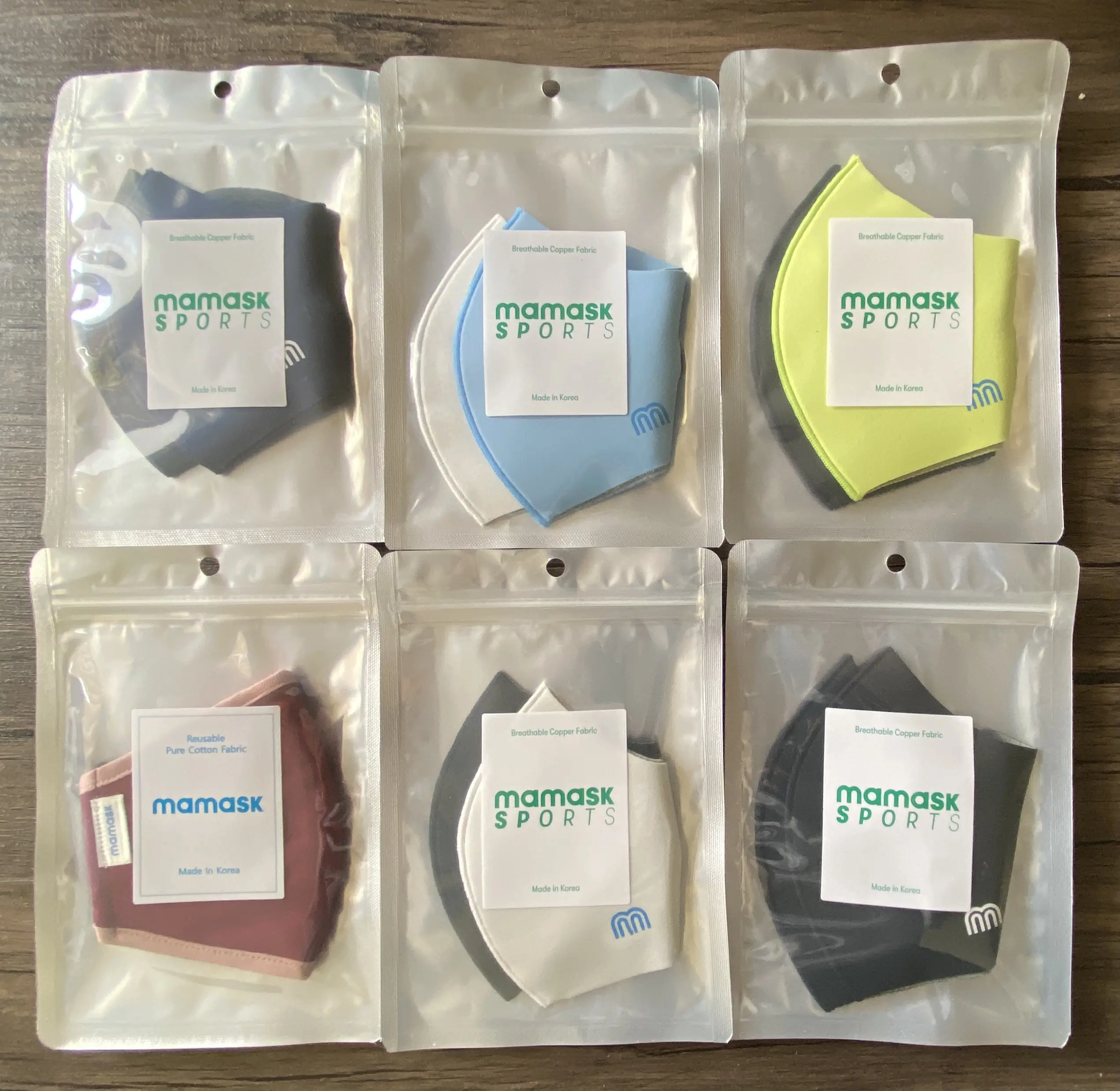 Product Spotlight: Mamask Sports – Breathable Copper Fabric