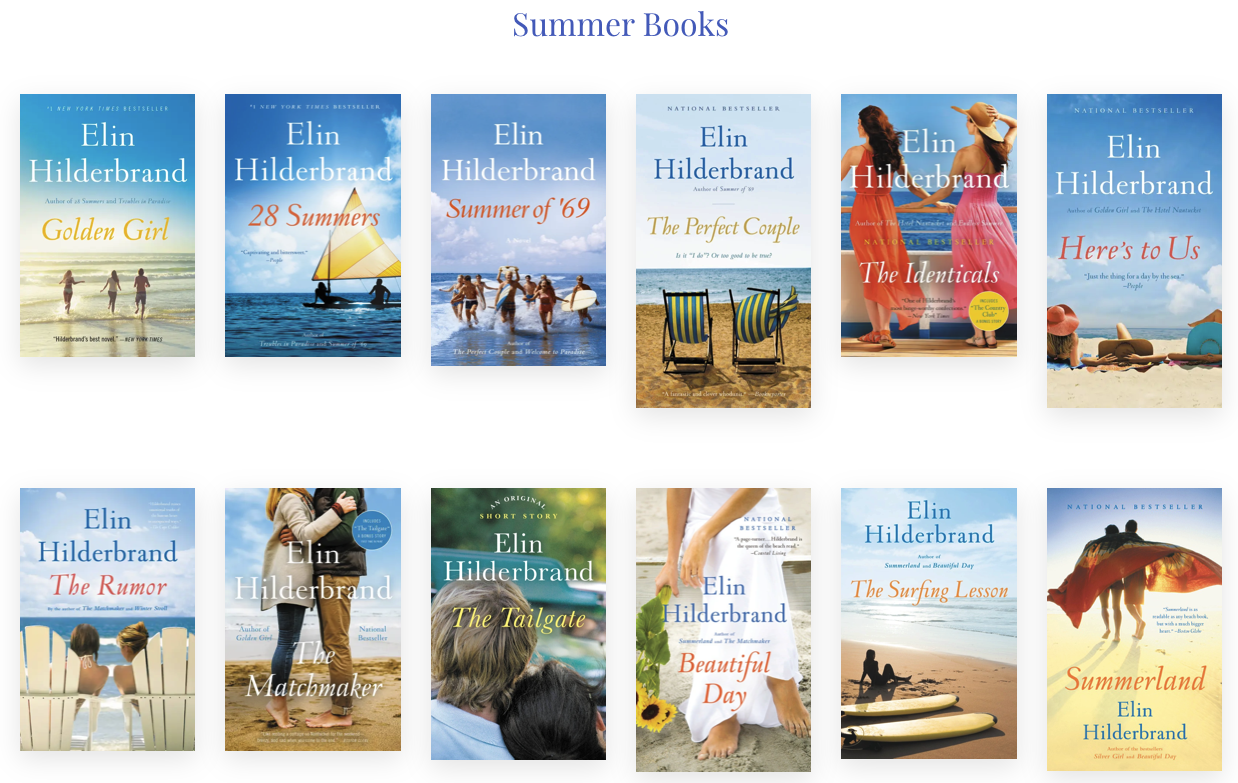 Author Spotlight: Elin Hilderbrand