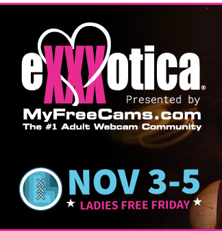 EXXXOTICA Returns to New Jersey November 3-5