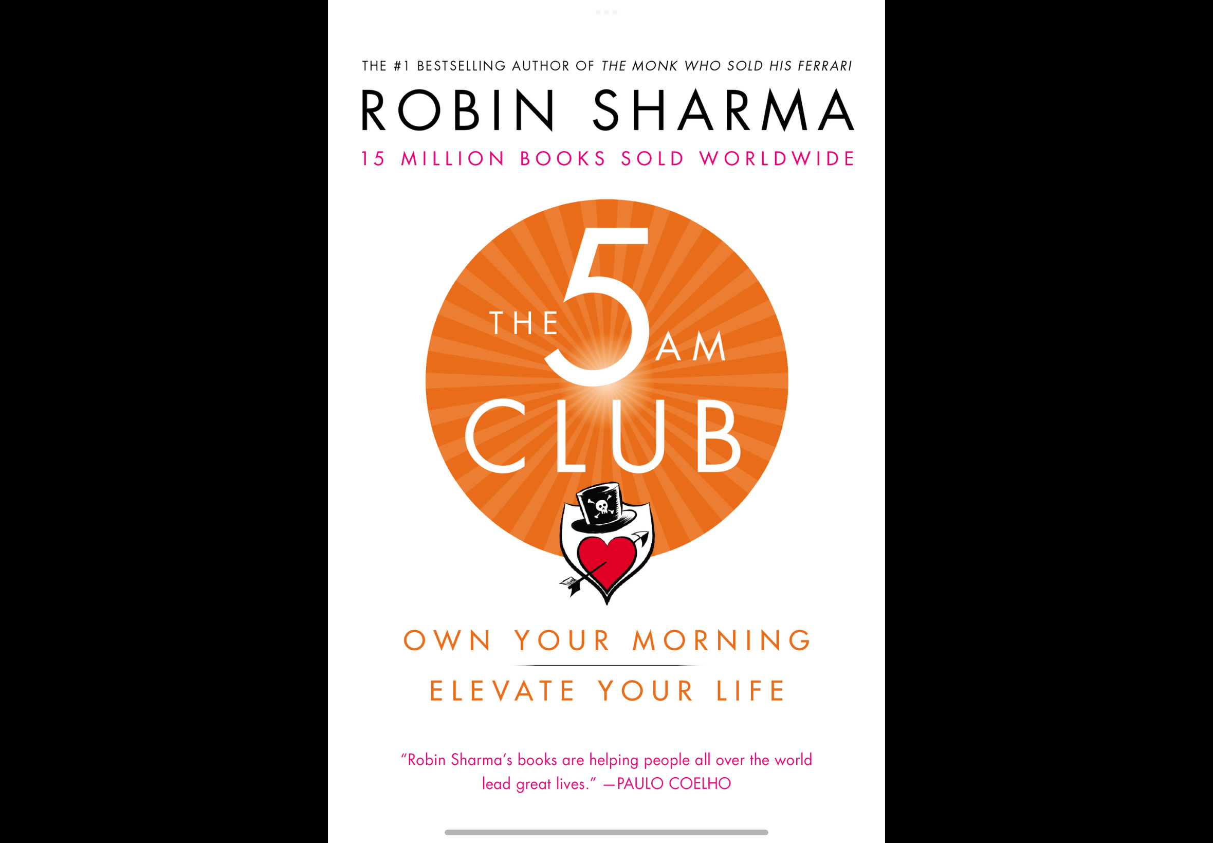 Book Review: The 5am Club by Robin Sharma